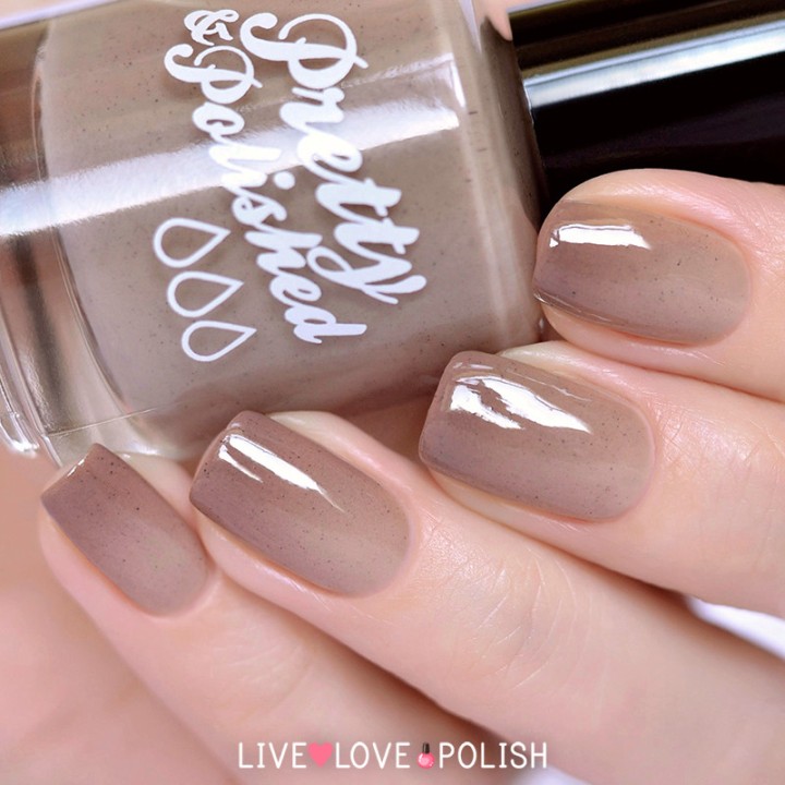 Pretty & Polished Latte for Work Again! Nail Polish (PRE-ORDER | ORDER SHIP DATE: 10/23/15)